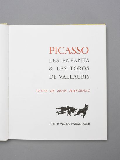 null PICASSO / Jean MARLENAC

Les enfants et les toros de Vallauris, couverture illustrée...