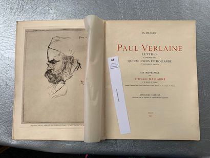 null Ph. Zilcken. Paul Verlaine Lettres à propos de Quinze jours en Hollande et Documents...