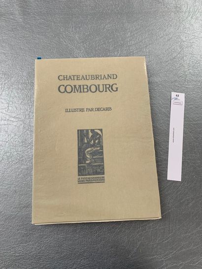 null Chateaubriand (François-René, Vicomte de) : Combourg. Illustré par Albert DECARIS....