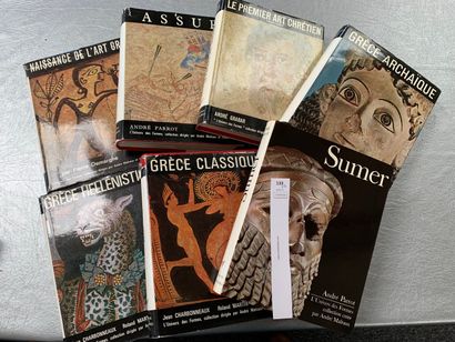 null [NRF - Univers des Formes]. Un ensemble de 7 volumes dont : Assur, Sumer, Grèce...