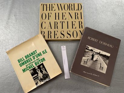 null [Photographies]. Un ensemble de 3 volumes : The world of Henri Cartier-Bresson ;...