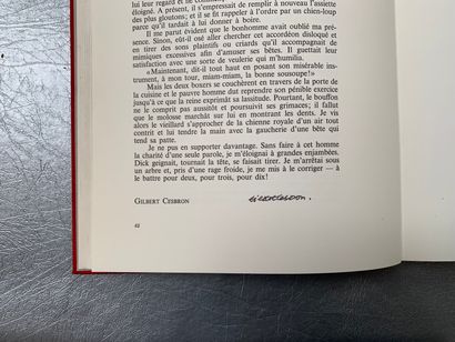 null Pense Bête. 1 volume in-folio, pleine toile rouge de l'éditeur, orné de 26 zincogravures...