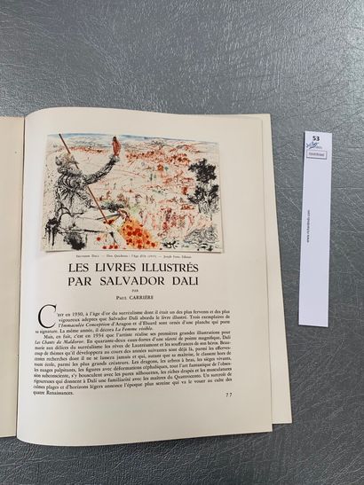 null Salvador Dali. 100 aquarelles pour la Divine Comédie de Dante, par Salvador...