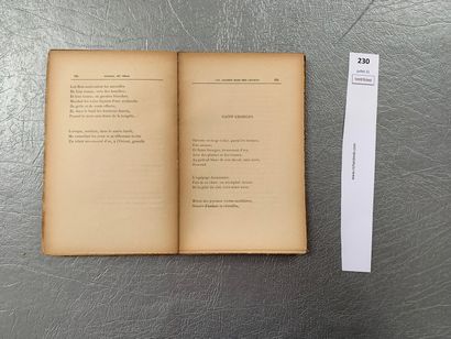 null Emile Verhaeren. Poèmes (troisième série). Un volume in-12 broché enrichi d'un...
