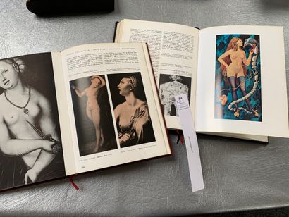 null [Erotisme Curiosa]. Un ensemble de 2 volumes : Erotique de l'art, par Lo Duca,...