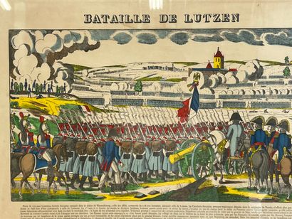 null Gravure en couleur

Bataille de Lutzen

Imagerie d'Epinal

A vue 48 x 64 cm