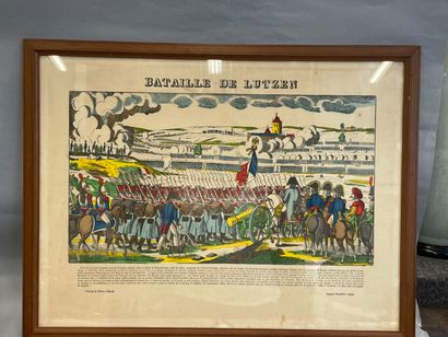 null Gravure en couleur

Bataille de Lutzen

Imagerie d'Epinal

A vue 48 x 64 cm