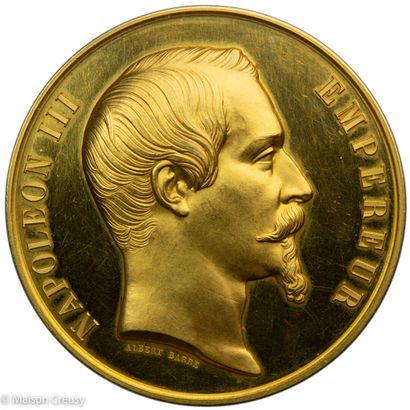 NAPOLEON III (1852-1870) 
Grande médaille...