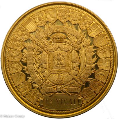 null NAPOLEON III (1852-1870)

Great medal of honor in gold of the universal exhibition...