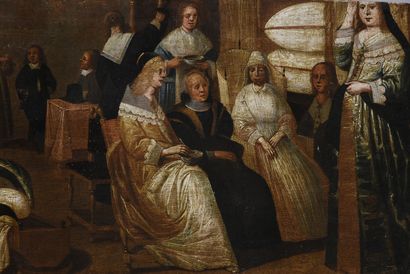 null Entourage of Anthonie PALAMEDESZ (1601-1673)

Interior scene

Oil on panel

36.5...