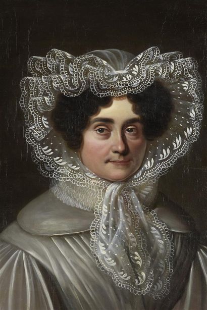null Ecole française du 19ème siècle

Portrait de femme 

Huile sur toile 

Cadre...