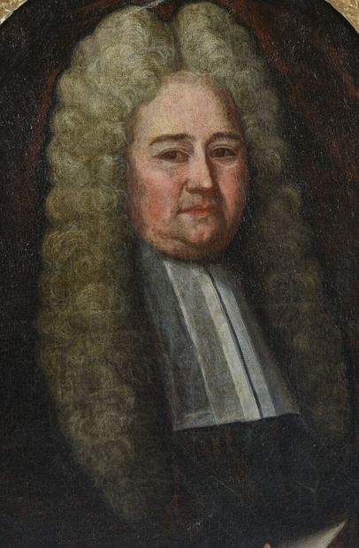null Ecole française 18ème siècle

Portrait d'homme en perruque

Huile sur toile

Cadre...