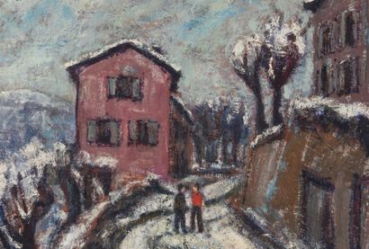 null Marcelle BOTTON , School of Lyon

Winter in Friesland (Holland)

oil on canvas

signed...