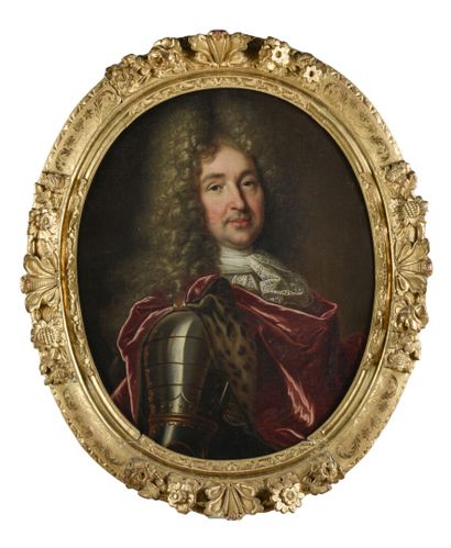  D'après Nicolas de LARGILLIERE (1656-1746) 
Le comte et la comtesse Louis Grouvelle...