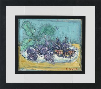 null André COTTAVOZ (1922-2012)

Still life with figs

Oil on panel

Signed lower...