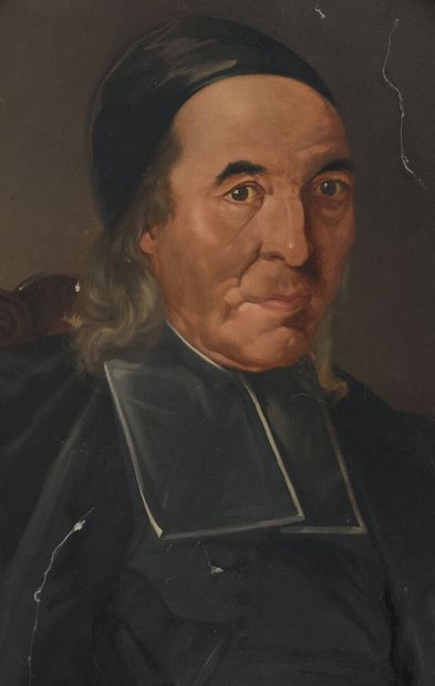 null Ecole française fin 18ème siècle

Portrait de l'abbé Alexandre Charles de MONTGOLFIER,...