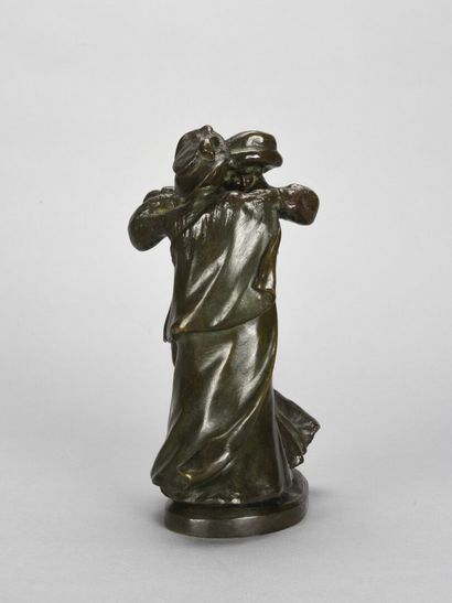 null Alessandro LAFORET (1863-1937)

The waltz 

Proof in bronze with green patina...