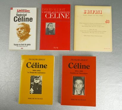 null CELINE (Louis-Ferdinand) : Un ensemble de 15 livres sur Céline 



Année Céline...