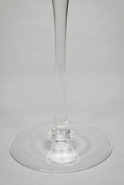 null Tapio WIRKKALA (1915-1985)

Suite de trois grande coupes sur piédouche en verre...