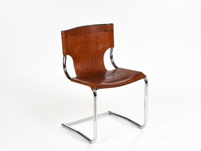 null Carlo BARTOLI (1931-2020)

Suite de quatre chaises modèle 920 à structure en...