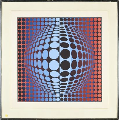 null Victor VASARELY (1906-1997)

Composition cinétique

Sérigraphie en couleurs...
