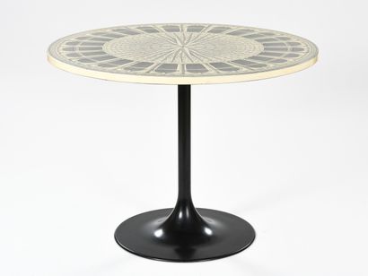 null Piero FORNASETTI (1913-1988)

Table modèle Architetture, à plateau circulaire...
