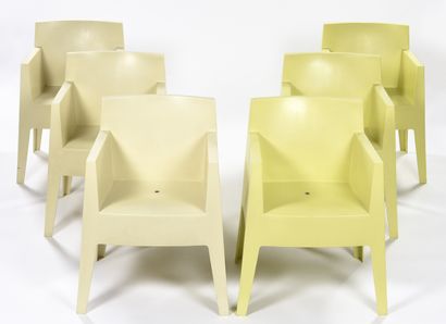 null Philippe STARCK (Né en 1949)



Suite de six fauteuils modèle Toy de forme monobloc...