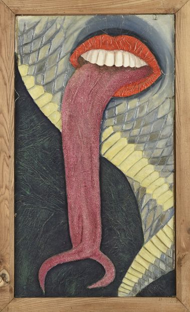 Vincent GONZALEZ (1928-2019) 
Viper's tongue,...