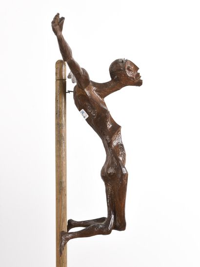 null Vincent GONZALEZ (1928-2019)

Crucifixion, 

Carved oak subject, 

40 x 58 ...