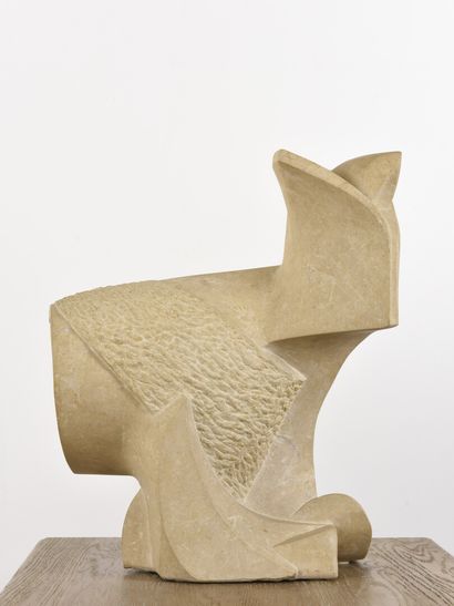 null Vincent GONZALEZ (1928-2019)

Rooster of Bruyère, 

Burgundy stone, 

H : 50...