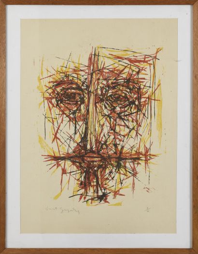 null Vincent GONZALEZ (1928-2019)

Autoportrait, 

Tirage 3/6

Signé en bas à gauche,

58...