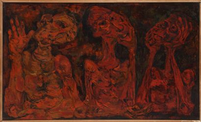 null Vincent GONZALEZ (1928-2019)

3 têtes rouges

Huile sur toile, 

75 x 128 c...