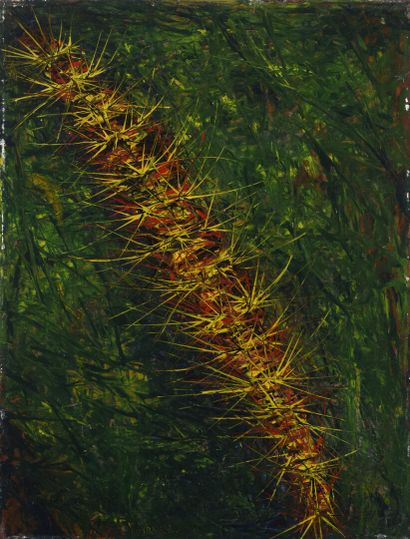 null Vincent GONZALEZ (1928-2019)

Caterpillar, 

Oil on canvas, 

Located in La...