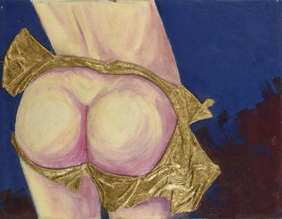 null Vincent GONZALEZ (1928-2019)

The skin of the buttocks, 

Oil on carved wood...
