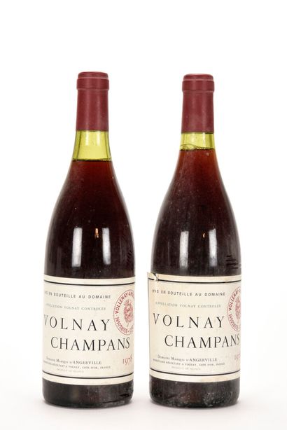 null 2 B VOLNAY-CHAMPANS (1er Cru) (1 à 2,5 cm; 1 e.l.s; 1 e.a.) Domaine Marquis...