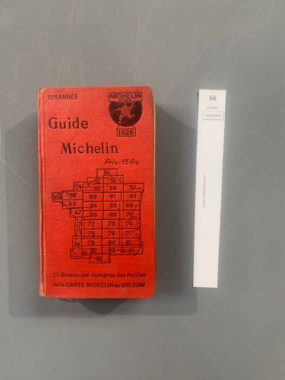 null Guide Michelin 1926.