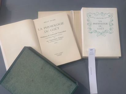 null BRILLAT-SAVARIN. La physiologie du gout. Illustré par Joseph Hémard. 2 volumes...