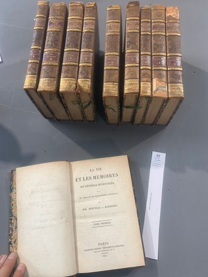 null Mémoires relatifs à la Révolution Française. 10 volumes. 1823.