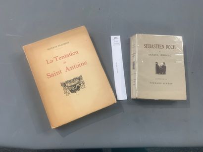 null 2 volumes illustrés et numérotés : Flaubert, La tentation de Saint-Antoine,...