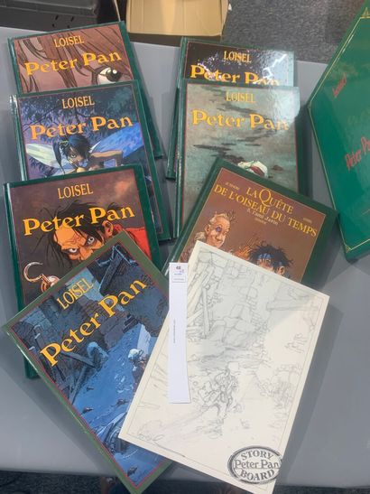 [Bandes-dessinées]. Peter Pan et la quête...