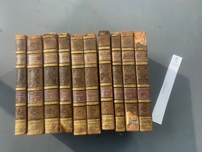 null Mémoires relatifs à la Révolution Française. 10 volumes. 1823.