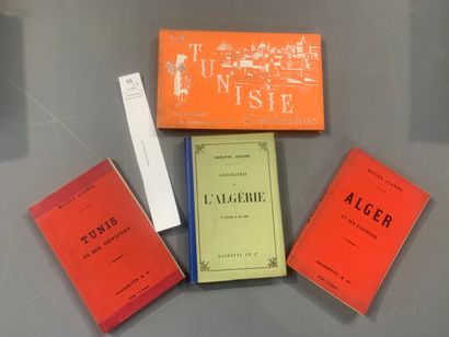 null [Maghreb]. Un ensemble de 4 volumes. 2 sur l'Algérie et 2 sur la Tunisie.