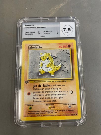 null POKEMON, carte MTG SABELETTE 

Edition 1 set de base