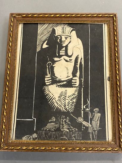 null Suzanne SESBOUE (1894-1927)

Un dessin cérémonie égyptienne 

Encre sur pap...