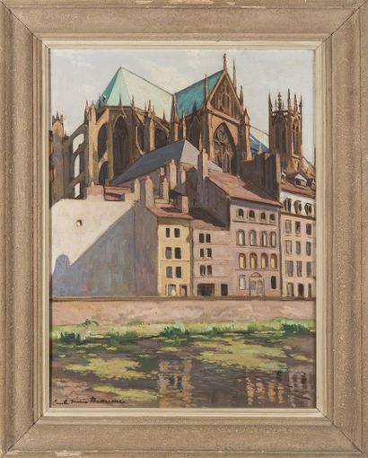 null Emile-Marie BEAUME (1888- 1962)

La cathédrale

huile sur toile, signé en bas...