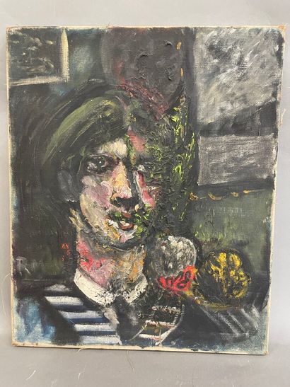 null Robert MORTIER 

Portrait 

Huile sur toile

46 x 38 cm