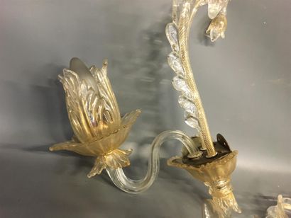 null 2 appliques en verre de Murano

39 x 25 cm