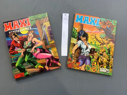 null Maxi. 2 albums souples (n°1 et n°8).