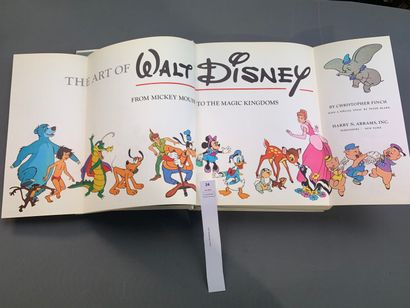 null Christopher Finch. The art of Walt Disney. 1 volume in-4 relié. 1973.