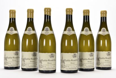 null 6 B CHABLIS VALMUR (Grand Cru) Domaine Raveneau 2007